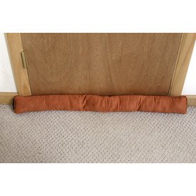 Door and Window Draft Stopper - Burnt Orange