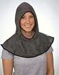 Medieval Crusader Knight Helmet Chainmail Coif Costume