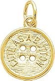 Cute As A Button Charm by Rembrandt Charms