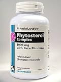 Physiologics Phytosterol Complex 1000 mg with Beta Sitosterol - 100 Softgels