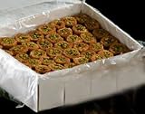 Food Service Pack1 of Gourmet Baklava Pistachio Nut Rolls (Approx. 135 pieces)