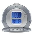 Homedics SS-5000 Sound Spa Projection Clock Radio with Atomic Clock and Indoor/Outdoor Temp