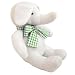 Tadpoles Pique Elephants Classics Gingham Green - Elephant Stuffed Toy