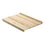 Domestic 906264 Holzteigbrett 60 x 42 cm, 2 Leiste&hellip von Domestic