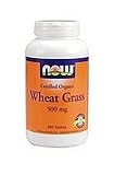 Now Foods Wheat Grass, 500 Tablets