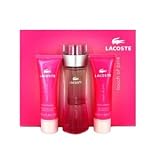 Lacoste Touch of Pink - Set - 50ml EdT + 50ml Body Lotion + 50ml Shower Gel