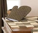 Kettle Grove Placemat, Patchwork Blocks Set of 4 - 12 x 18 inches