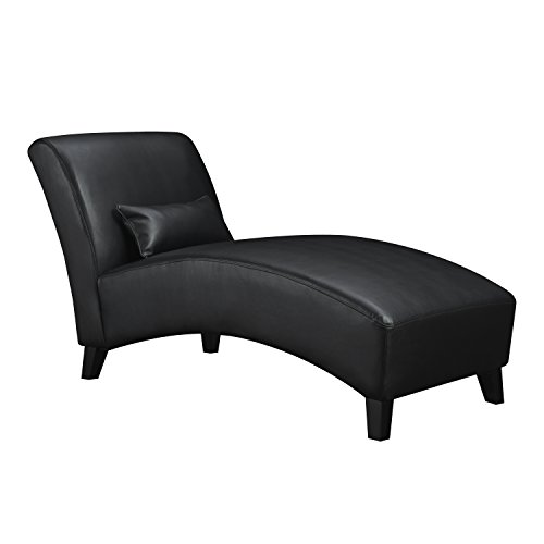 Living Room Chaise Lounges Renu Leather Recliners Sofa Beds Black Home