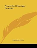 Women And Marriage - Pamphlet