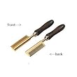 Golden Supreme Pressing Comb Double Press Brass