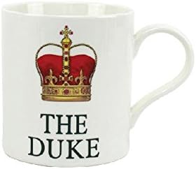Downton Abbey-esque "The Duke" Fine China Mug By Haysom Interiors