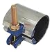 Smith-Blair Stainless Steel Repair Clamp, Redi-Clamp, Carbon Steel Bolt, 4 Bolts, 12" Length, 3" Pipe Size