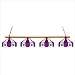 NCAA Licensed 4 Light Pool Table Light University: Ohio State, Style: Classic Style