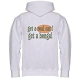 get a real cat! Get a bengal Youth Zippered Hooded (Hoody Hoodie) Sweatshirt Fleece Jacket (Various Colors Avail)