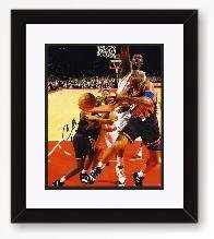 Charles Barkley Autographed Phoenix Suns 8x10 Photo - Custom Framed