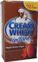 Cream of Wheat Maple & Brown Sugar Instant 10-1.5oz pks 4 ct by Quaker