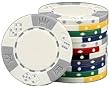25 Premium Quality Tri-Color Ace-King 11.5 gram Poker Chips, Choose from 9 colors 25 Premium Quality Tri-Color Ace-King 11.5 gram Poker Chips, Choose from 9 colors