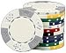 25 Premium Quality Clay Composite Triple Crown 11.5 gram Poker Chips, Choose from 9 colors
