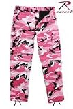 ROTHCO PINK CAMO B.D.U. PANTS - Poly Cotton Twill Material - Size 2XL