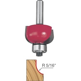 Freud 30-103 5/16-Inch Radius Cove Router Bit with 1/4-Inch Shank