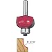 Freud 30-103 5/16-Inch Radius Cove Router Bit with 1/4-Inch Shank