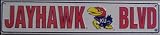ST - 054 JayHawk Blvd Boulevard Kansas Street Sign - ST20050