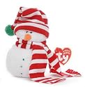 TY Jingle Beanie Baby - MR. FROST the Bear