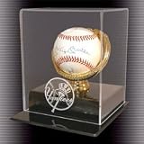 Los Angeles Dodgers Gold Glove Black Acrylic Baseball Display Case