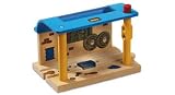 Review Brio 33765 / BRIO 33765 Wooden Railway System: Smart Track Repair Shed
