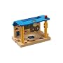 BRIO 33765 Wooden Railway System: Smart Track Repair Shed