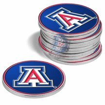 Arizona Wildcats Golf Ball Marker Pack)