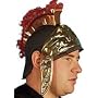 roman helmet,pvc,gold trim
