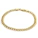 10K Yellow Gold Charm Bracelet 7''