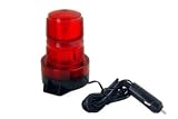 3 Red Warning Strobe Light With Magnetic Base