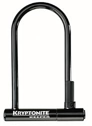 Kryptonite Keeper U Lock 4" x 8" Standard, w Mounting Bracket Black 134962