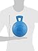 Jolly Pets Tug-n-Toss Heavy Duty Dog Toy Ball with Handle, 8 Inches/Large, Blueberry