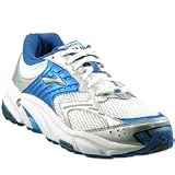  : Brooks Men's Beast Running Shoe,White/Nautical/Sil,10 EE