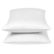 Set of 2 Cotton Sateen Deep Pocket Pillowcases - White