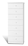 Edenvale White 7 Drawer Tall Chest Edenvale White 7 Drawer Tall Chest