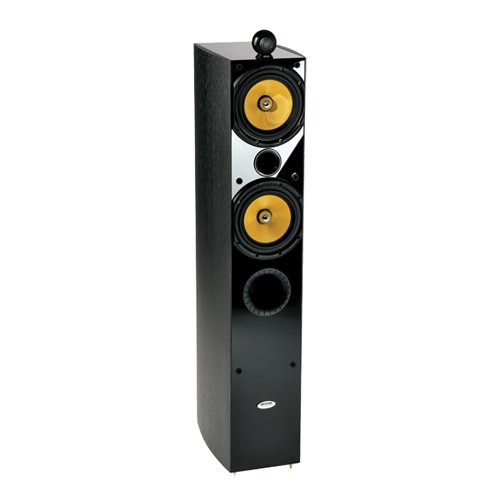 Crystal Acoustics TX-T2 THX® Ultra2 Certified Special Edition Stereo front tower speakers (1 pair)-Black gloss & Black Ash
