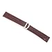 Brown Genuine Crocodile Strap 18mm