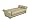 Urban Lounge New Hampshire Convertible Sofa, Bone Microsuede