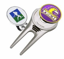 Tennessee Tech Golden Eagles Divot Tool Hat Clip With Golf Ball Marker Of 2)
