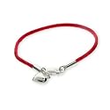 Good Fortune Sterling Silver Heart Charm Bracelet