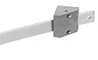 The ARC Curved Shower Bar, Stainless Steel