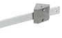 The ARC Curved Shower Bar, Stainless Steel
