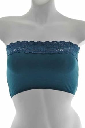Women's Lace Tube Top Bandeau Bra