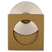 Rebinder RSLVVCS25 ReSleeve CD Sleeves with View Window, 25/Pack