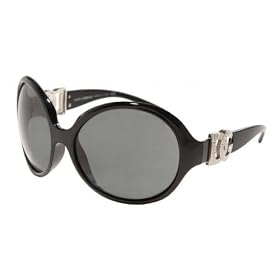 DOLCE and GABBANA D&G DG 6030B 501 87 BLACK PLASTIC SUNGLASSES