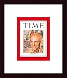 Ernie Pyle / TIME Cover: July 17, 1944, Framed Art Print by TIME Magazine